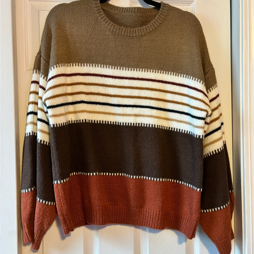 Warm fall colored sweater